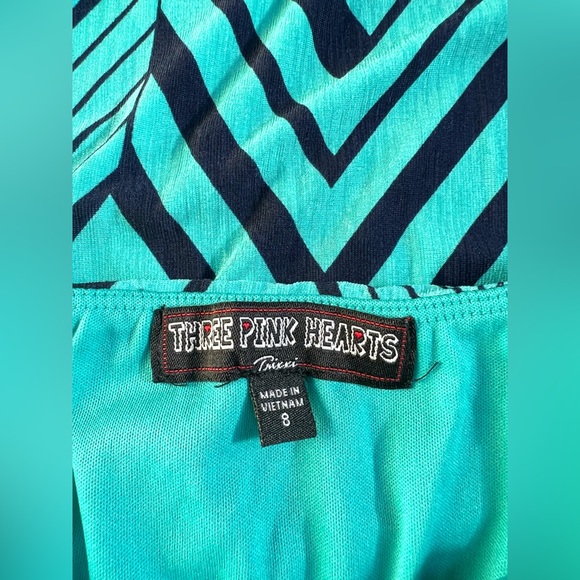 Three Pink Hearts Trixxi girls maxi dress size 8 - Picture 3 of 6